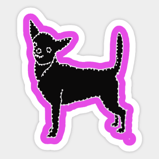 Connect The Chi Chi Dots Sticker